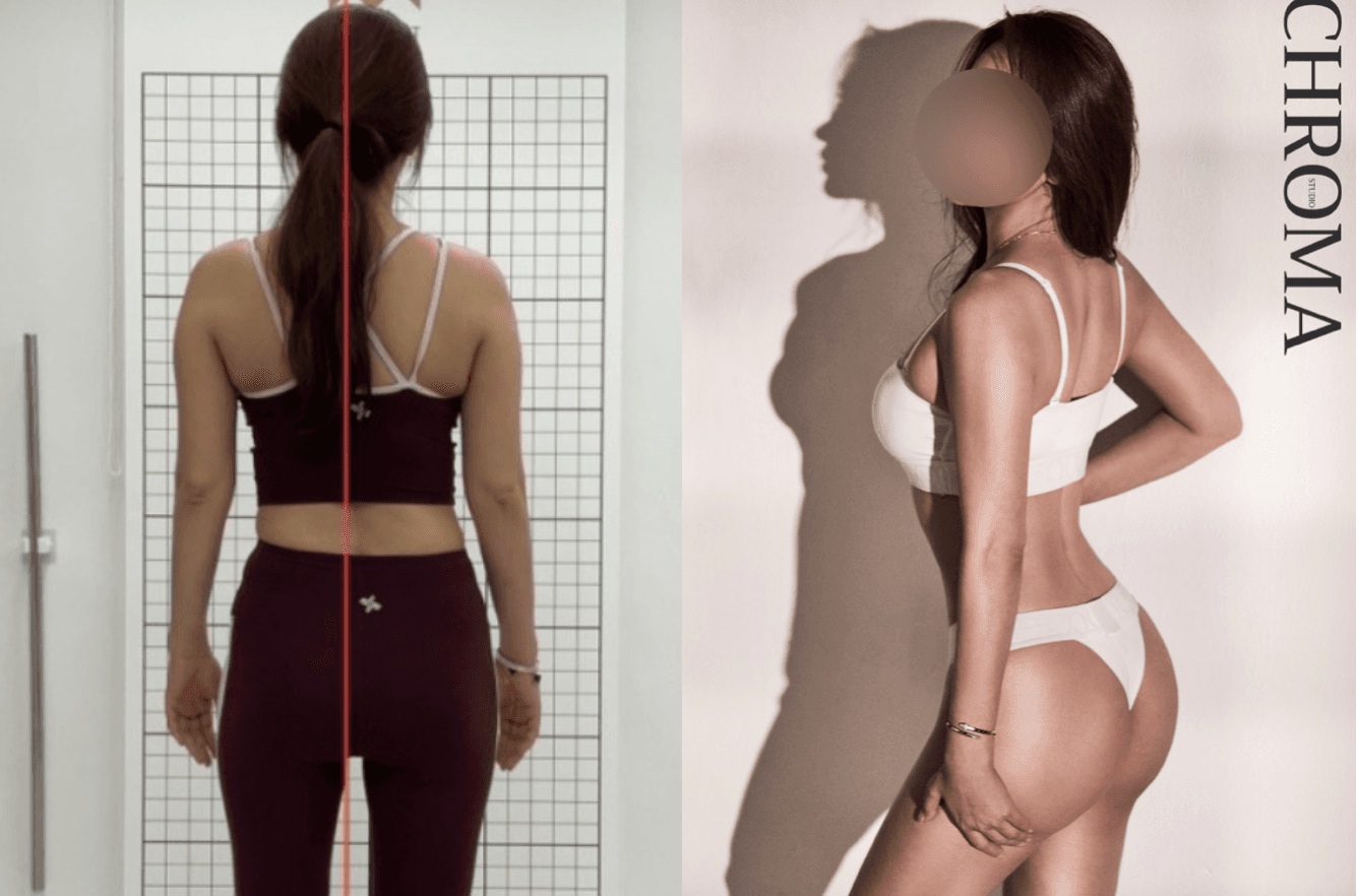 다이어트 비포&애프터(PT 30회)ㅣ바디프로필 촬영 1